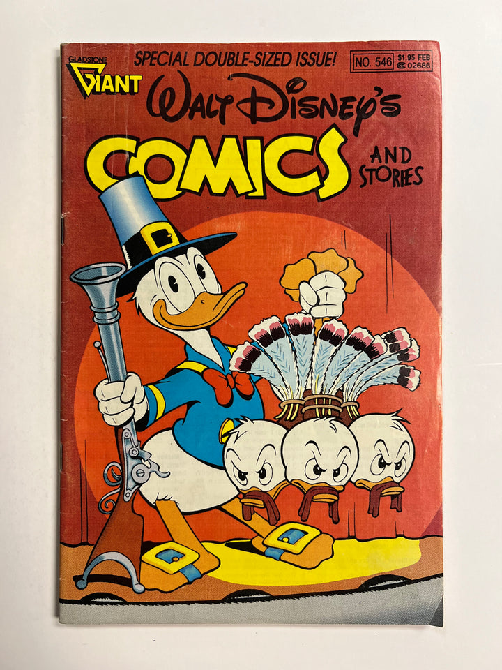 Walt Disney's Comic and Stories #546 Gladstone 1990 VG