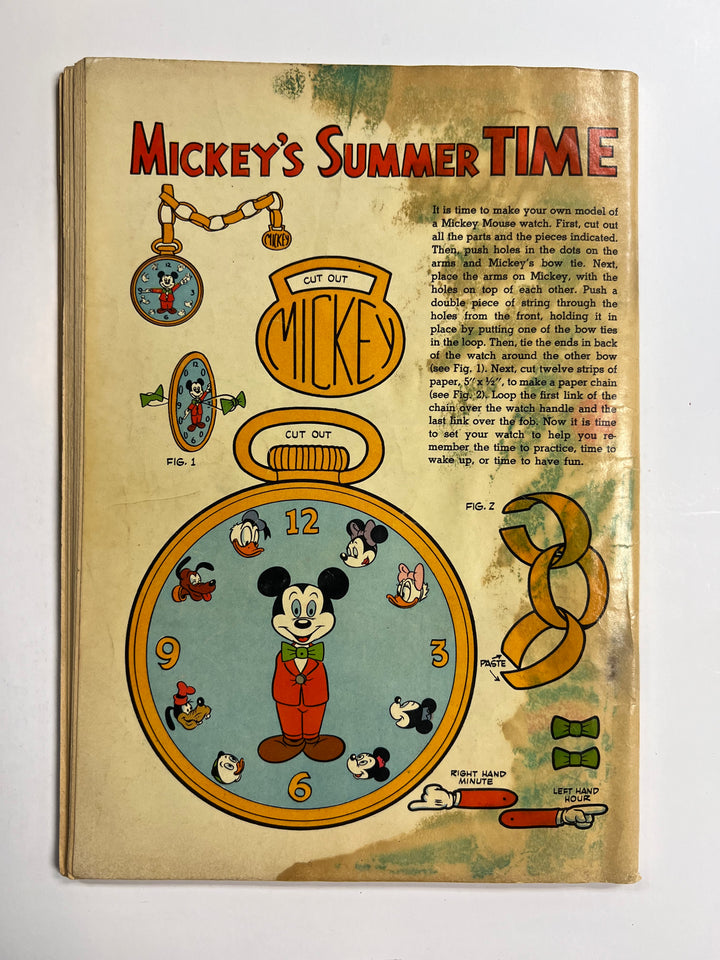 Walt Disney Summer Fun #2 Dell 1959 FR/GD