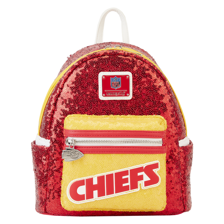 NEW Kansas City Chiefs Sequin Backpack - Loungefly