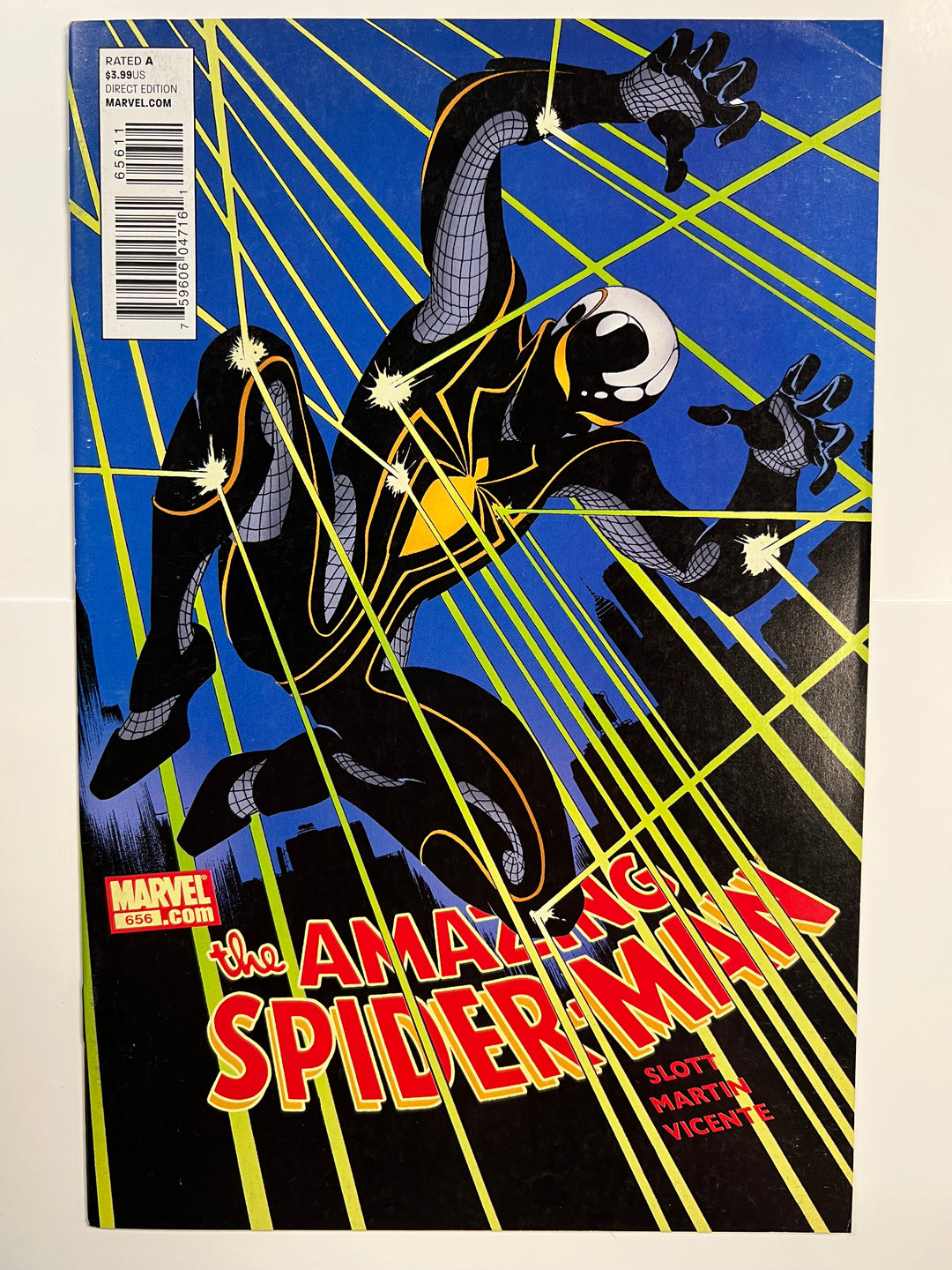 Amazing Spider-Man #656 1st app Spider-Armor MKII Marvel 2011 VF
