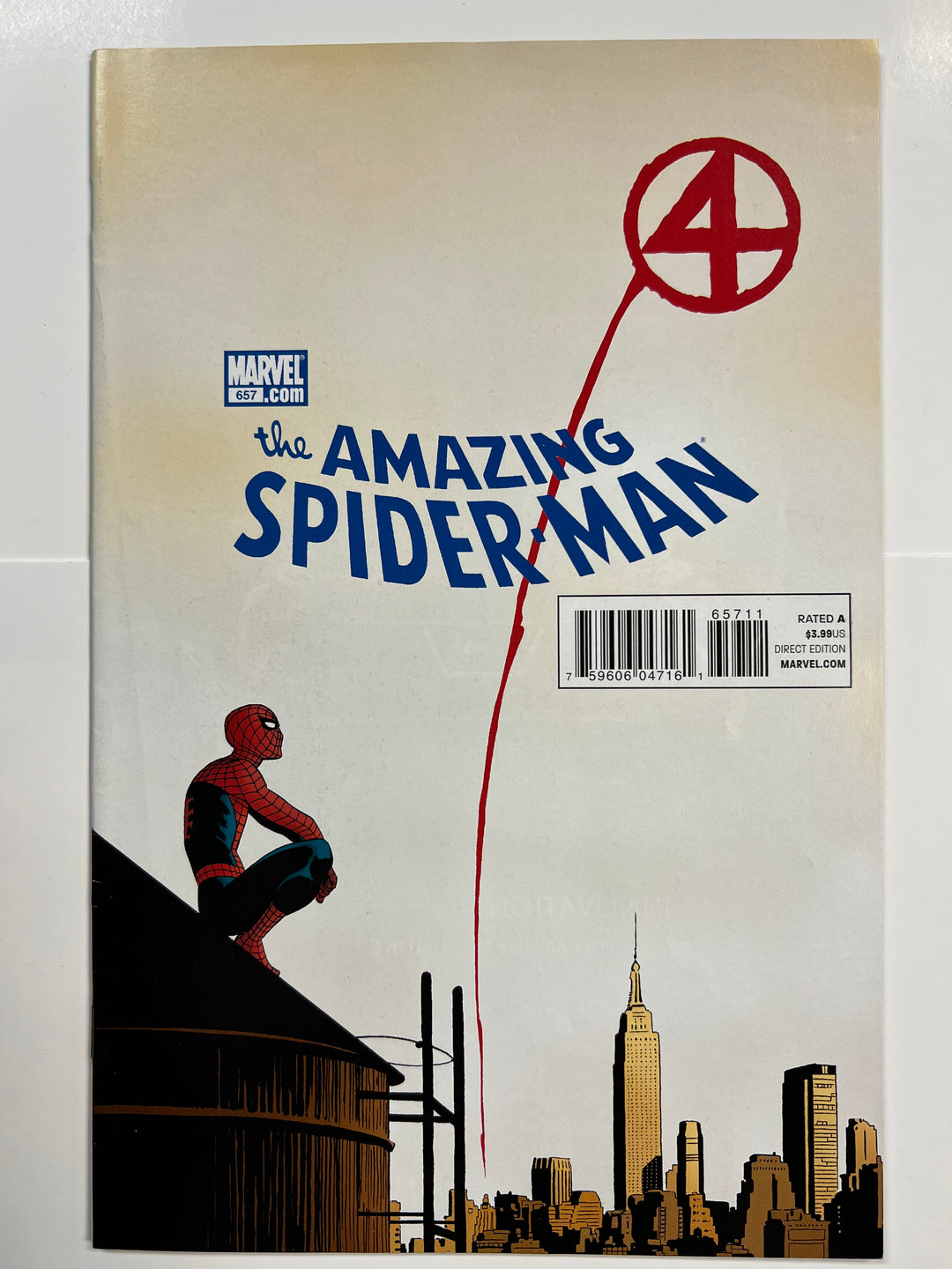 Amazing Spider-Man #657 Marvel 2011 VF