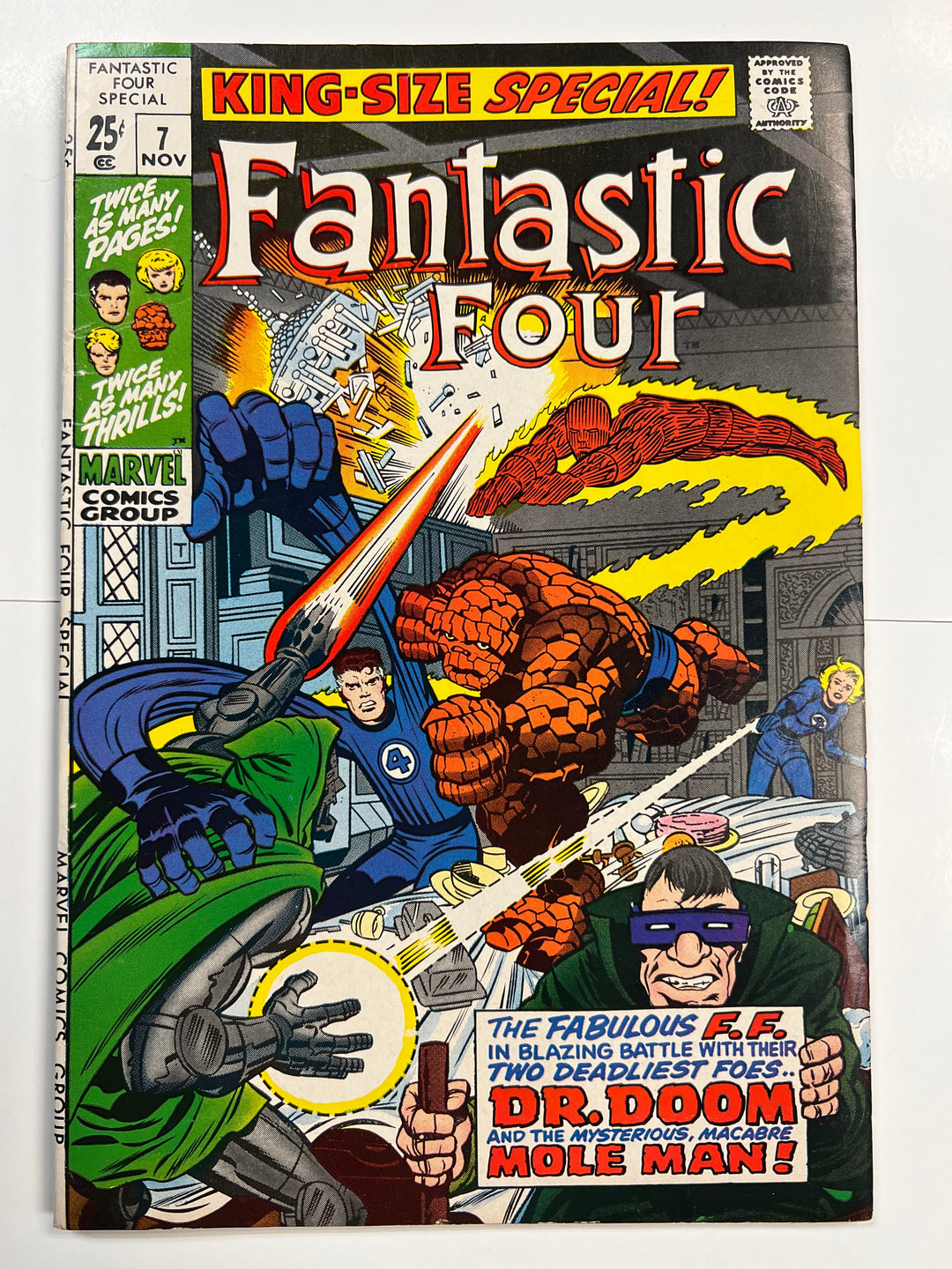 Fantastic Four Annual #7 Marvel 1969 F