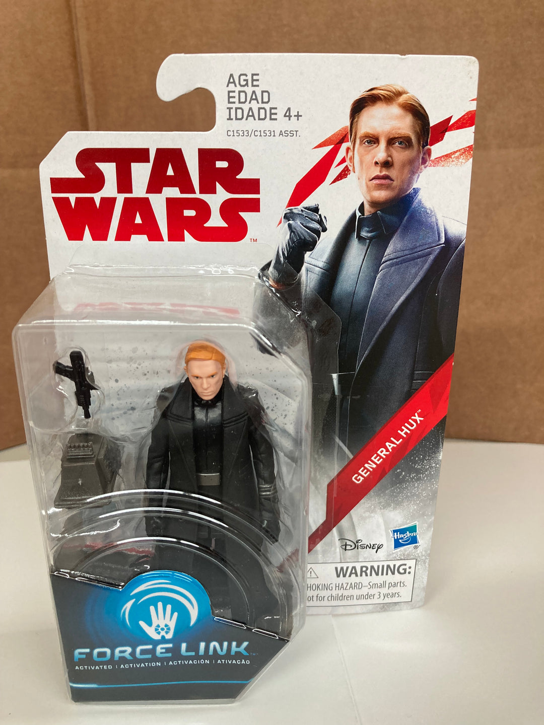 Star Wars The Force Awakens General Hux Hasbro 2017 Force Link MOC