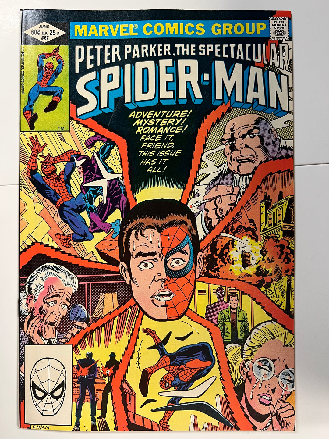 Spectacular Spider-Man #67 Marvel 1982 VF-