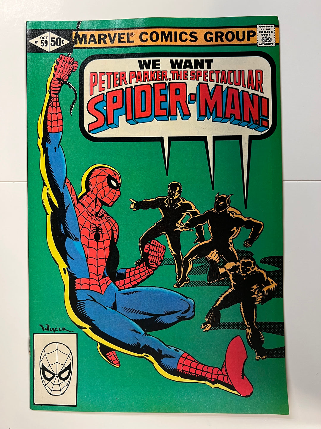 Spectacular Spider-Man #59 Marvel 1981 VF-
