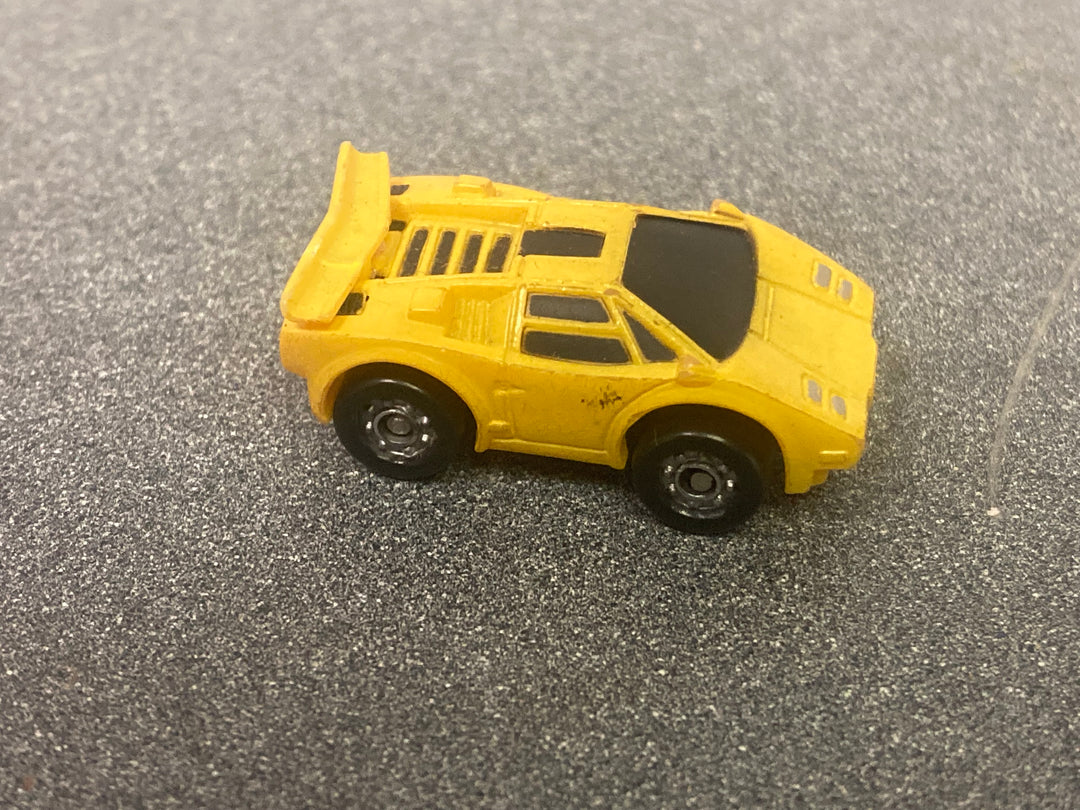 Micro Machines Yellow Lamborghini Countach 1990's Galoob