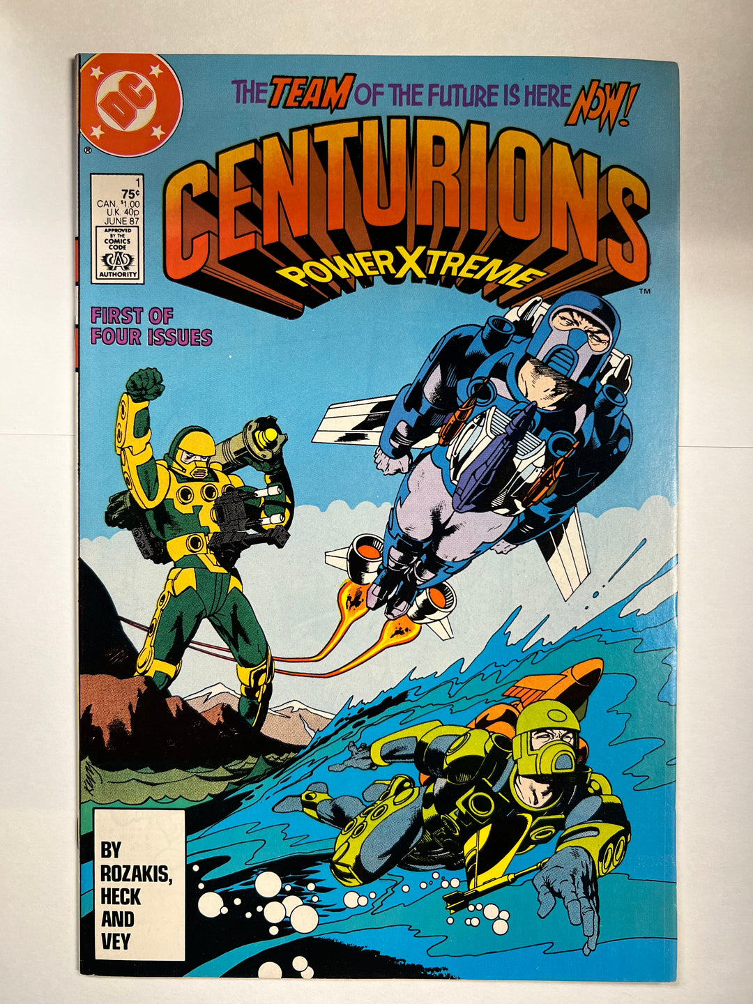 Centurions #1 DC 1987 VF