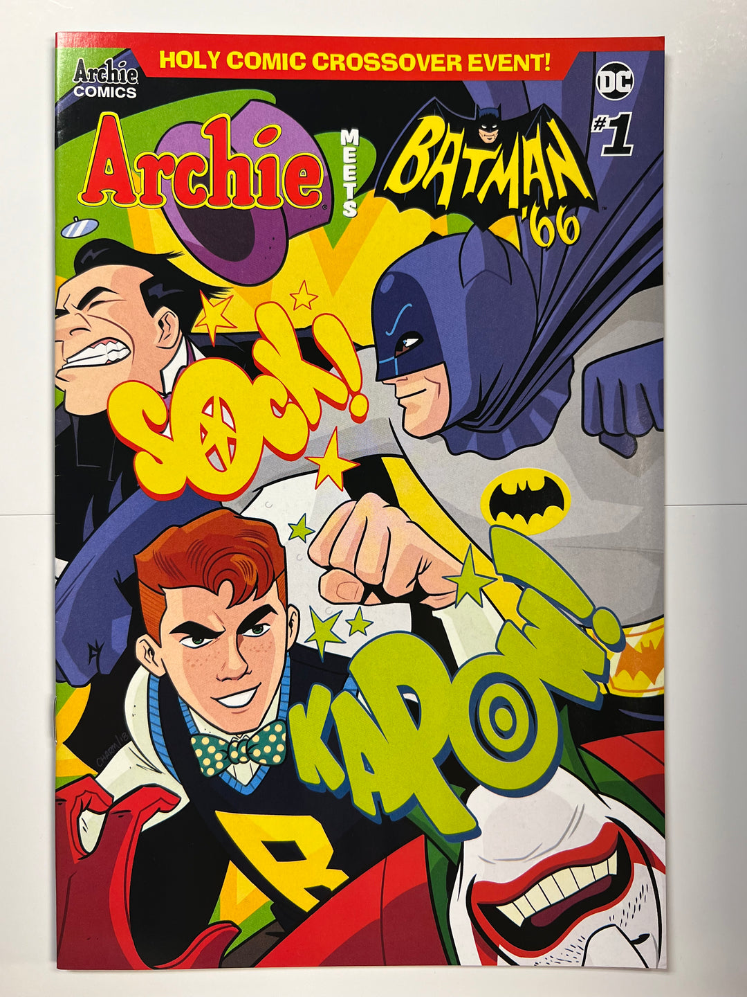 Archie Meets Batman '66 Derek Charm Variant Archie/DC 2018 VF-