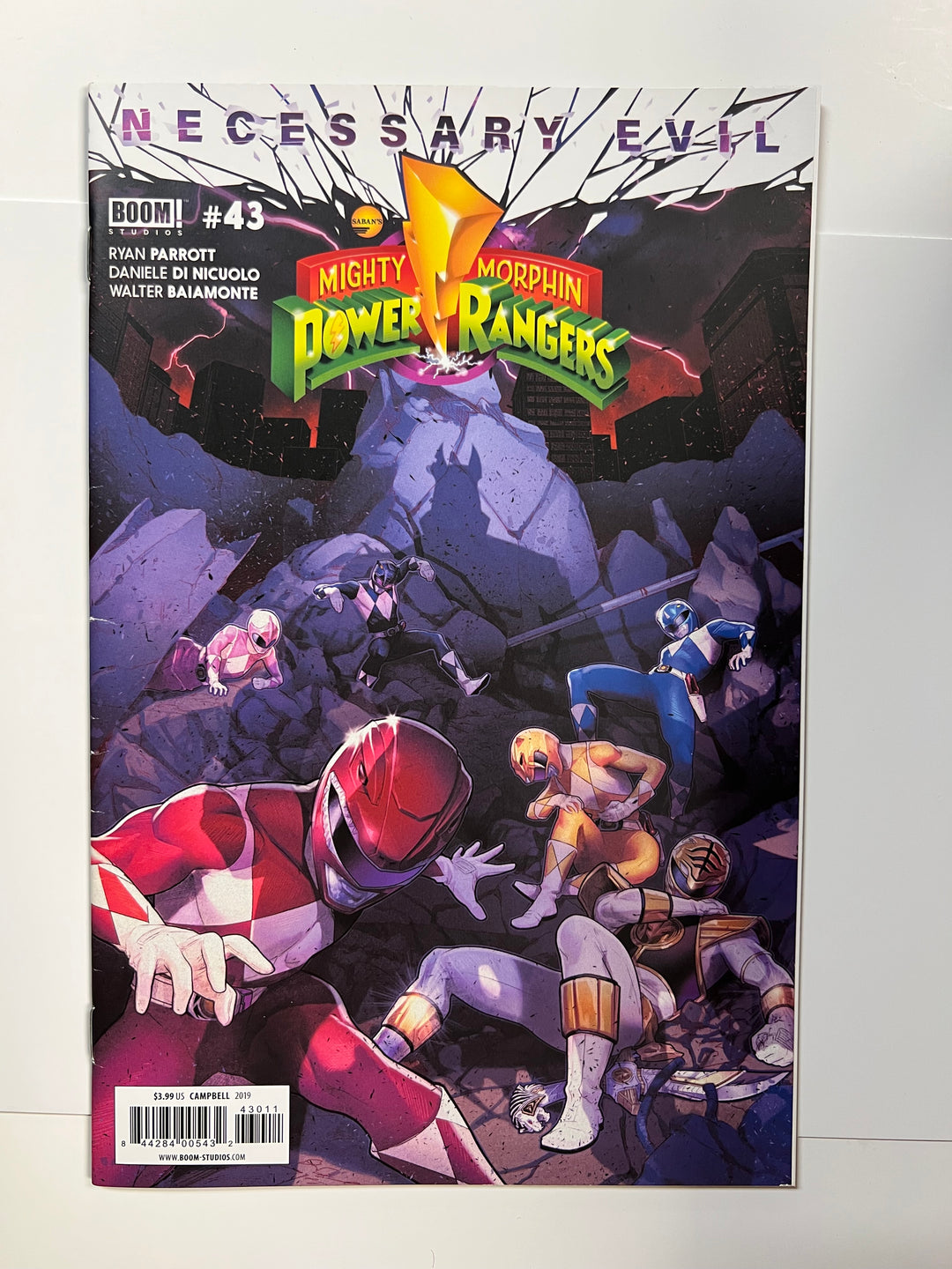 Mighty Morphin Power Rangers #43 Boom 2019 F/VF