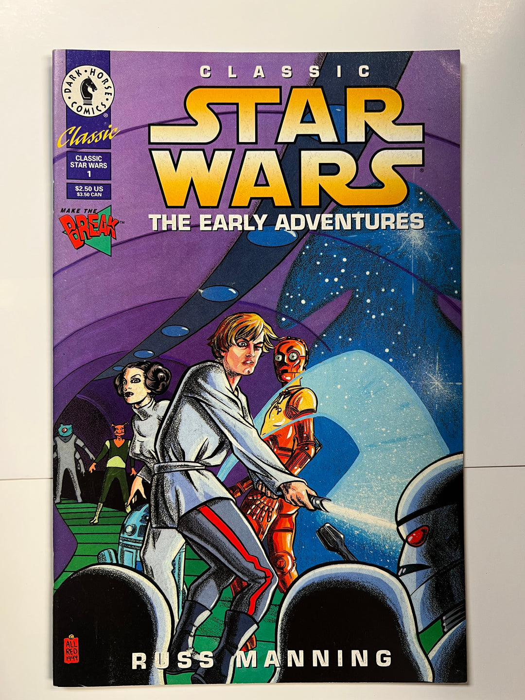 Classic Star Wars The Early Adventures #1 Dark Horse 1994 VF+