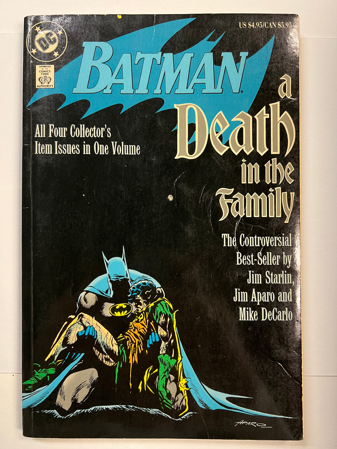 Batman: A Death in the Family 6th Printing 1992 VG-
