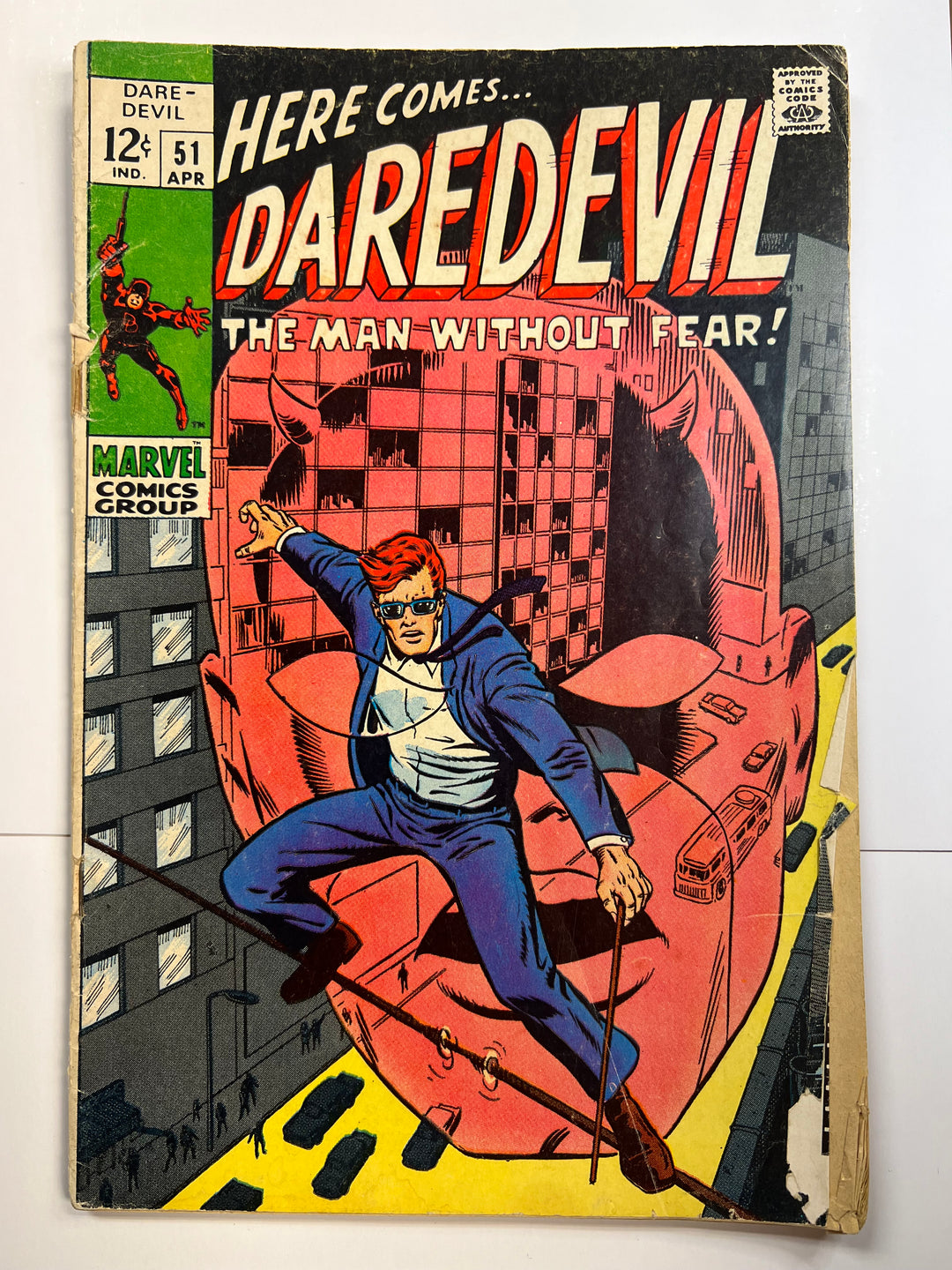 Daredevil #51 Marvel 1969 FR/G