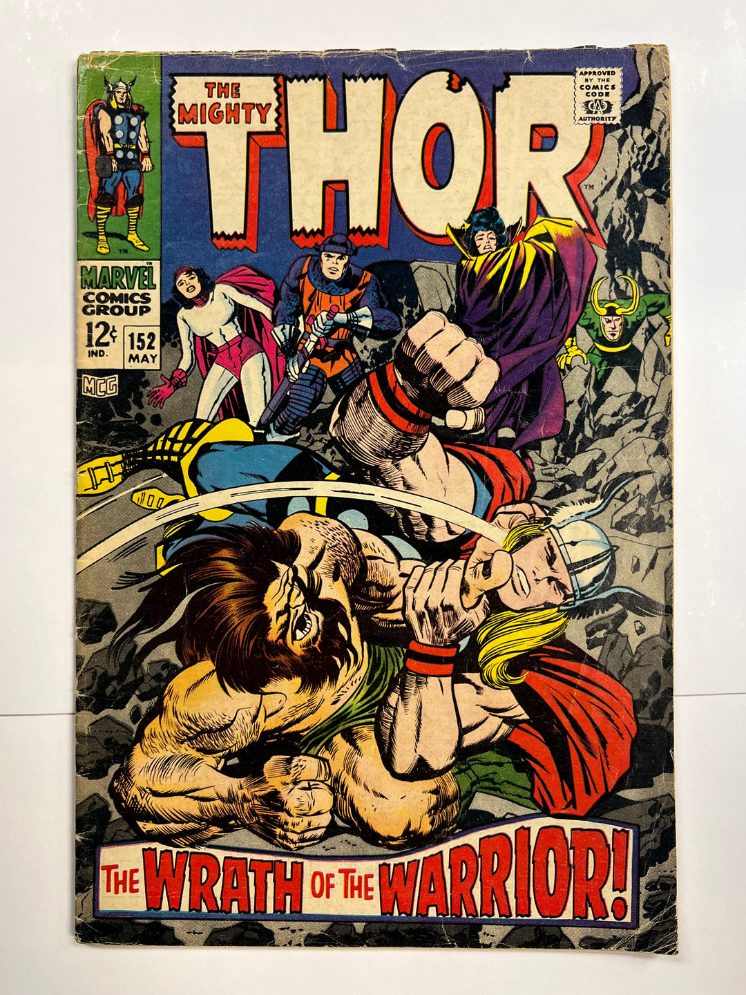 Thor #152 Marvel 1968 G/VG