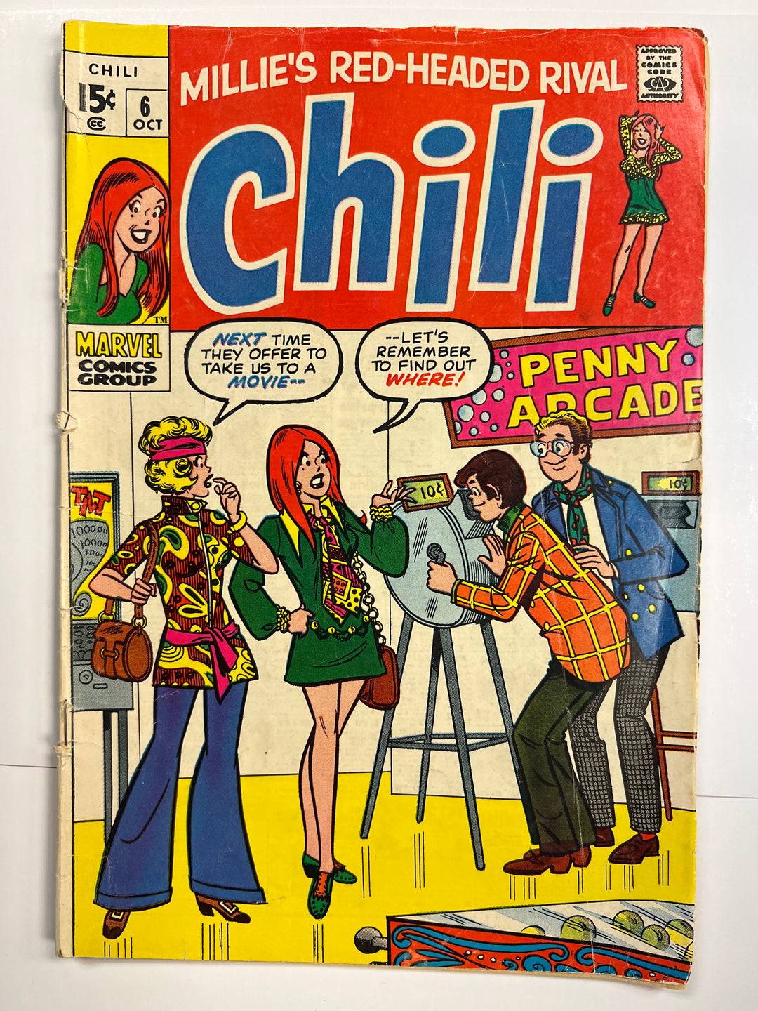 Chili #6 Marvel 1969 VG-