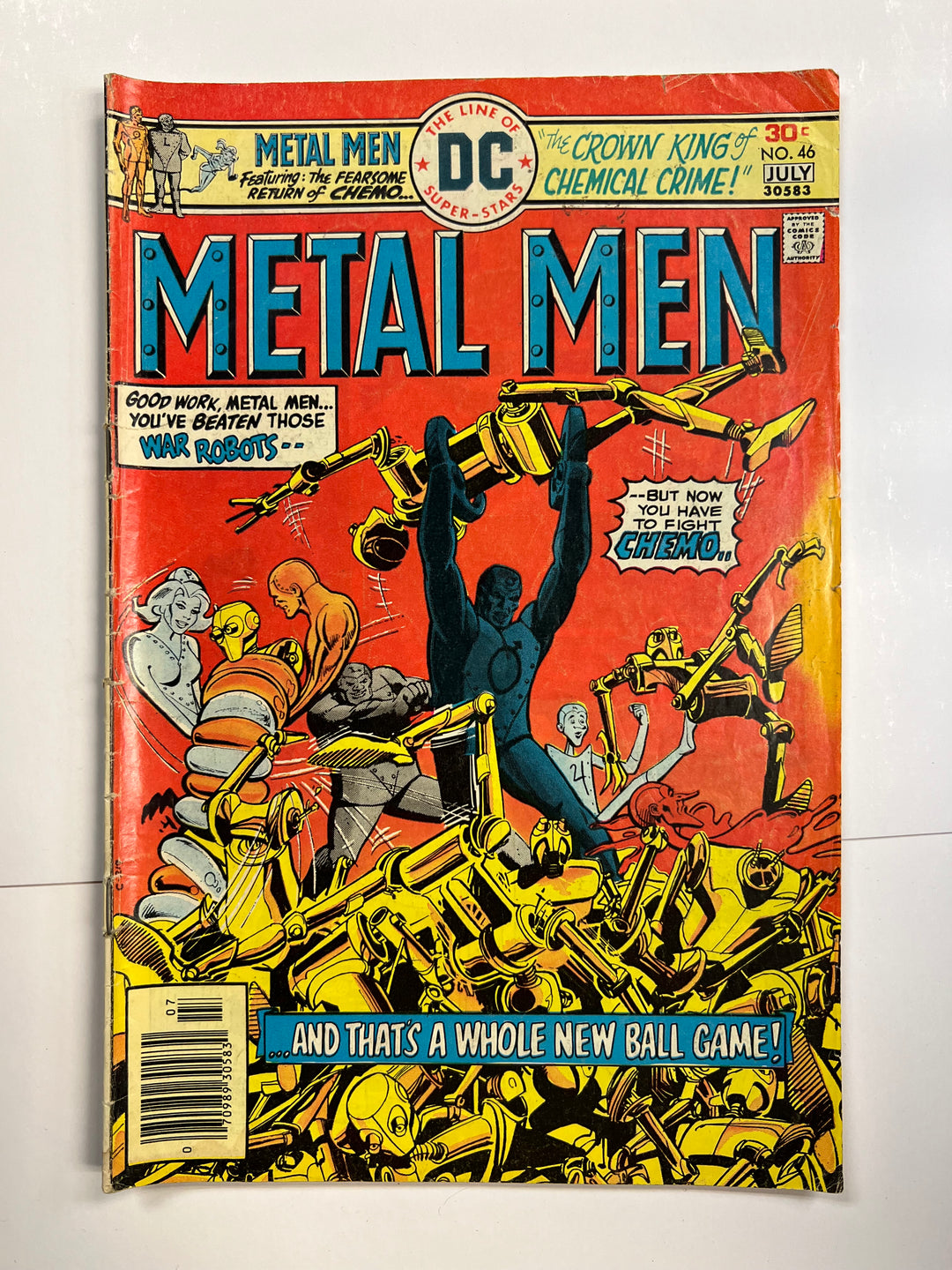 Metal Men #46 DC 1976 G/VG