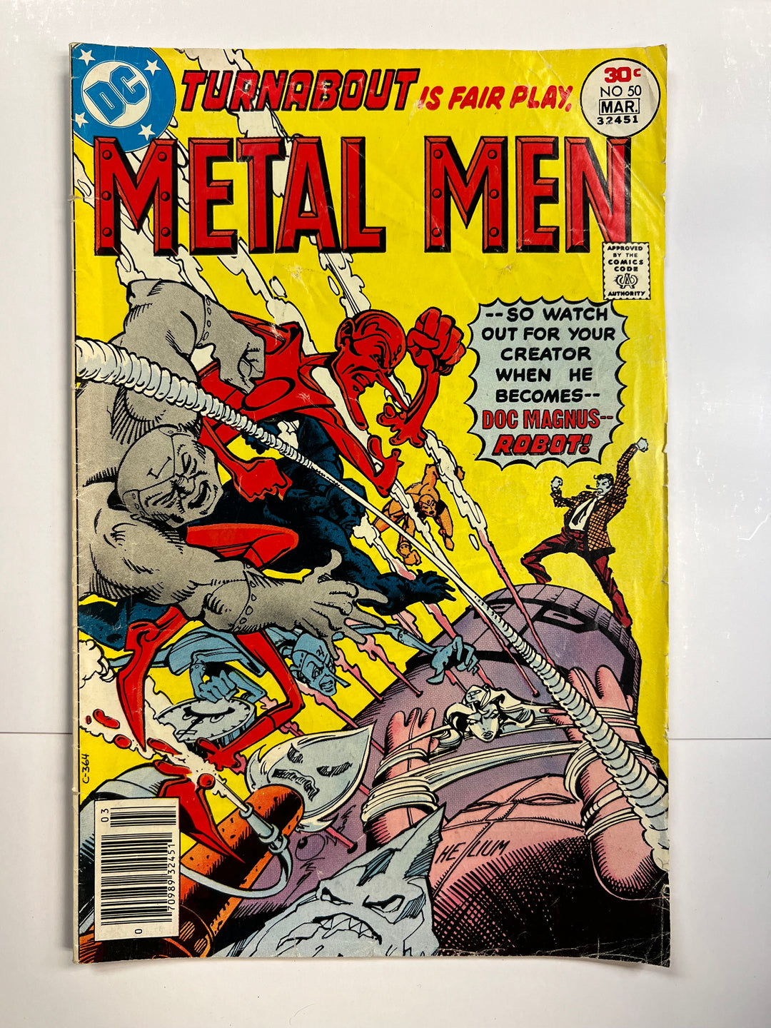 Metal Men #50 DC 1977 G