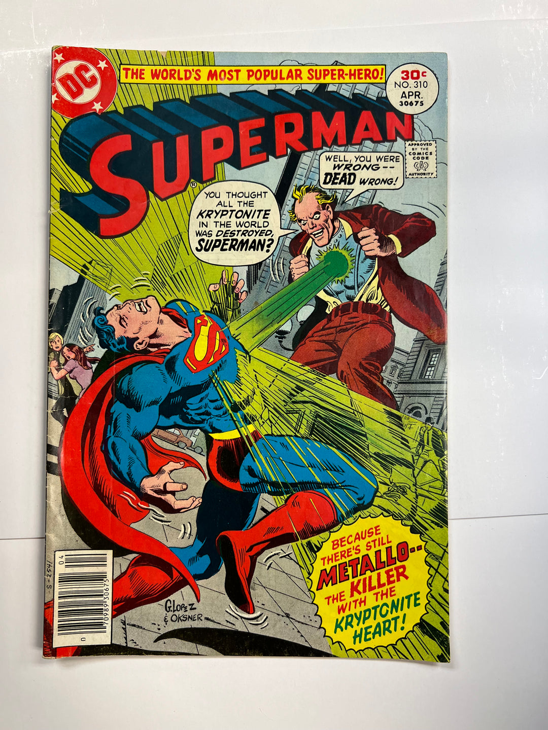 Superman #310 DC 1977 VG