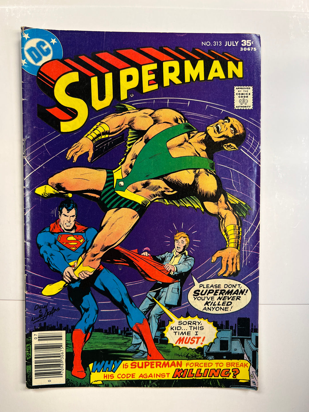 Superman #313 DC 1977 VG