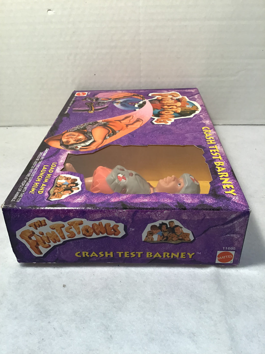The Flintstones Movie Crash Test Barney Mattel 1993 MOC