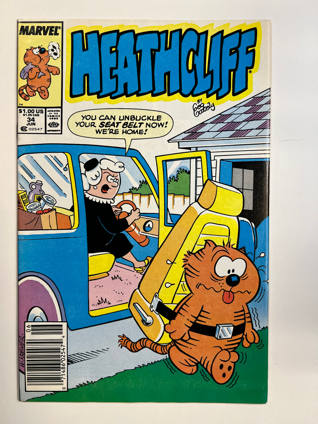 Heathcliff #34 Marvel 1 VF/NM