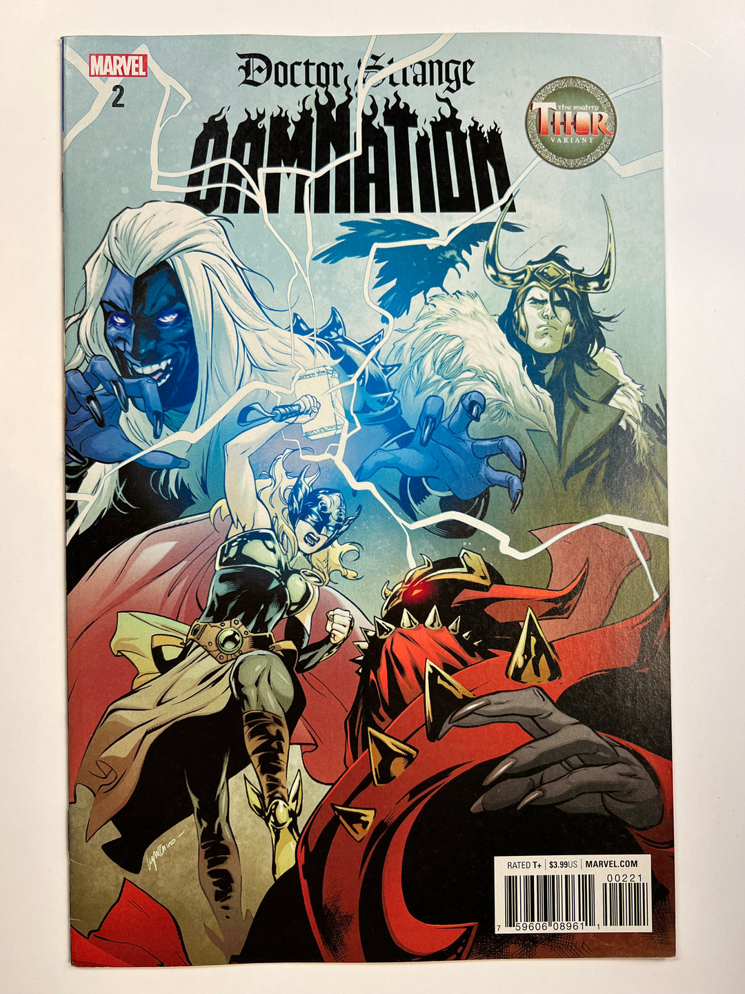 Doctor Strange: Damnation #2 Lupacchino Variant Marvel 2018 VF