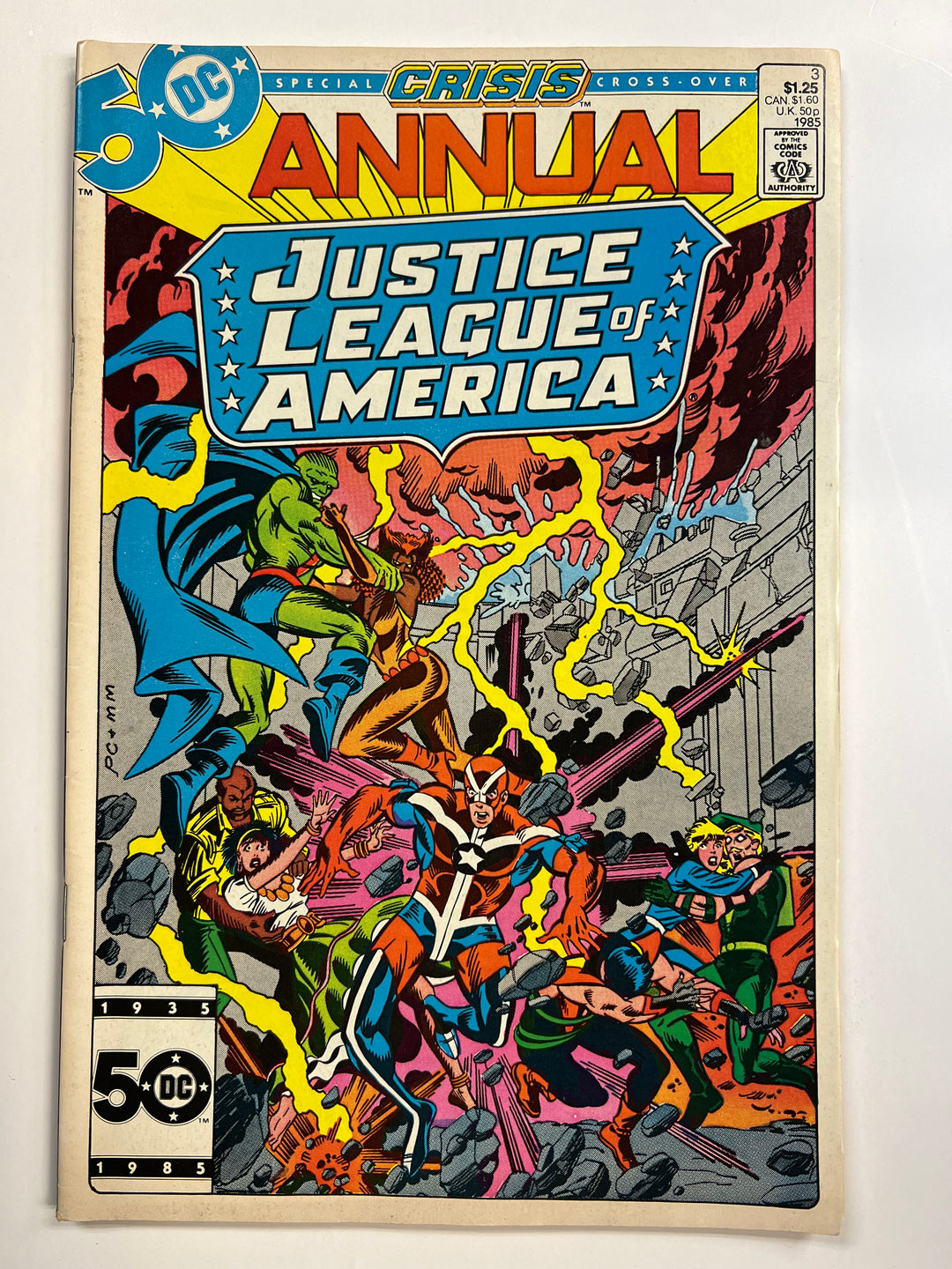Justice League of America Annual #3 DC 1985 F