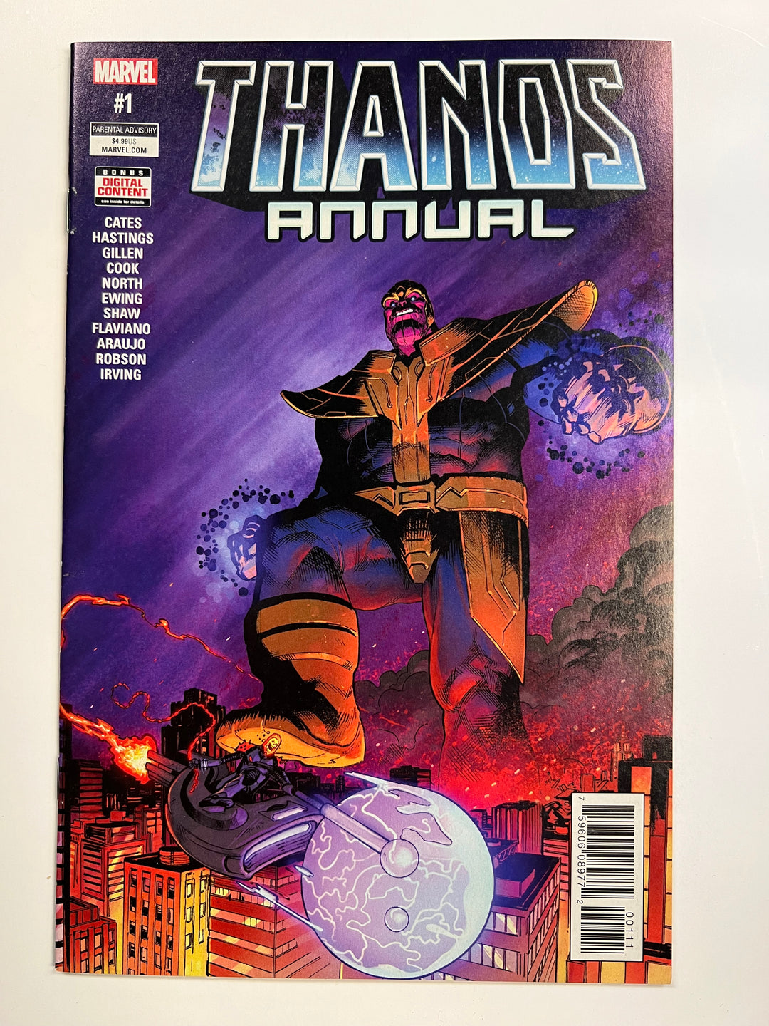 Thanos Annual #1 Marvel 2018 VF-