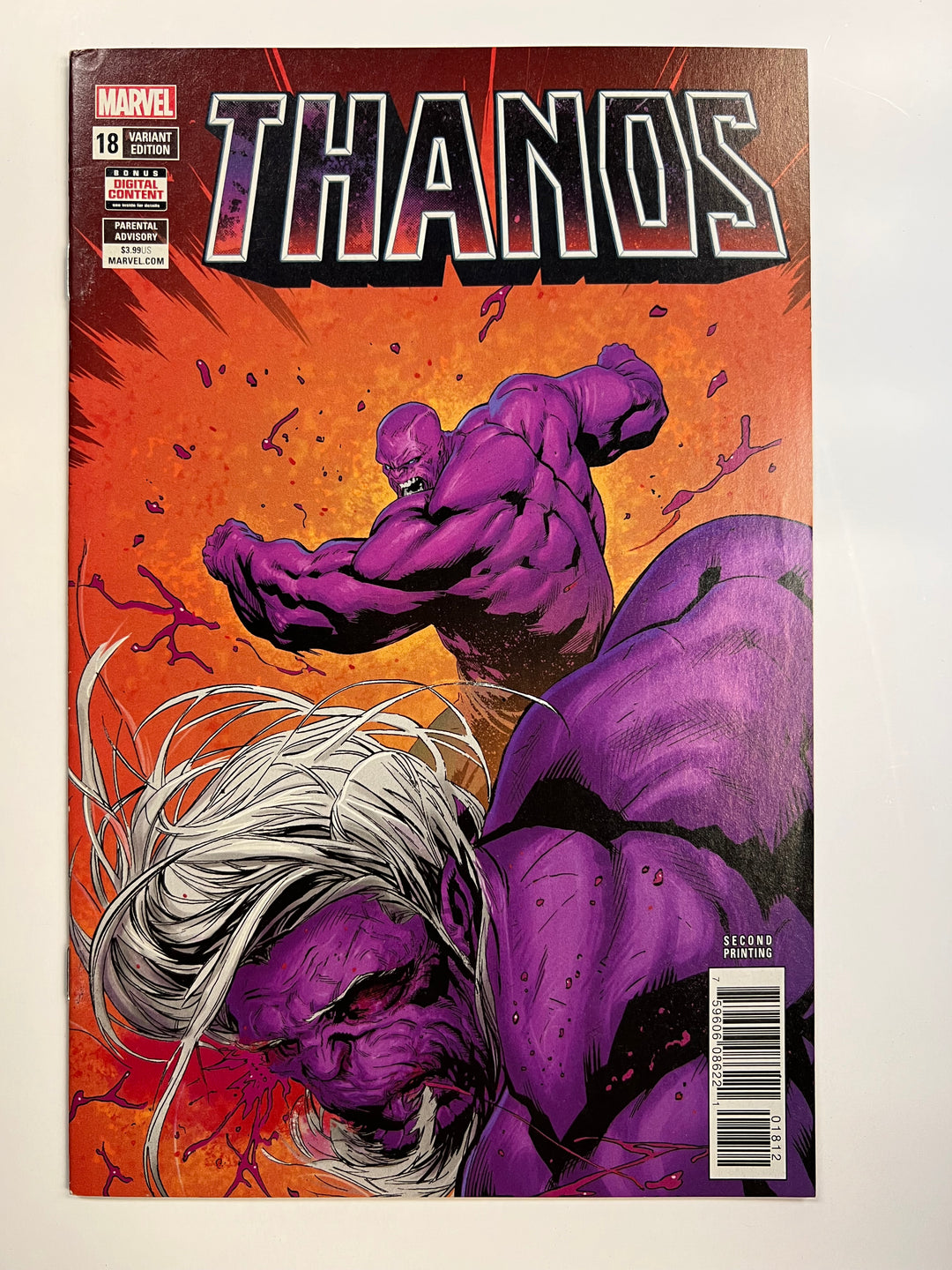 Thanos #18 2nd Print Marvel 2018 VF