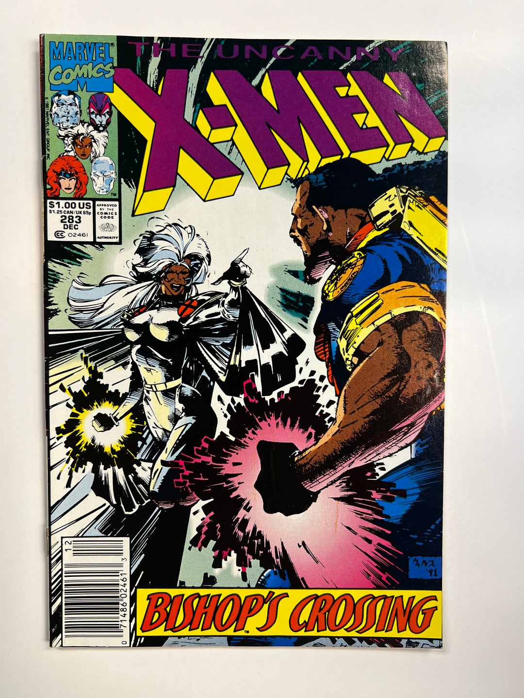 Uncanny X-Men #283 Marvel 1991 F+