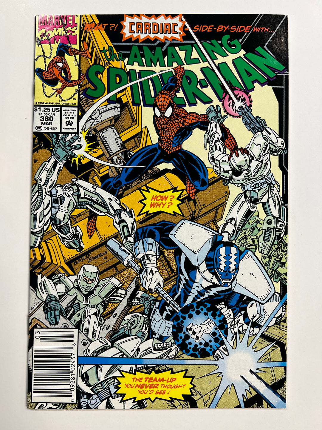 Amazing Spider-Man #360 Marvel 1992 VF-