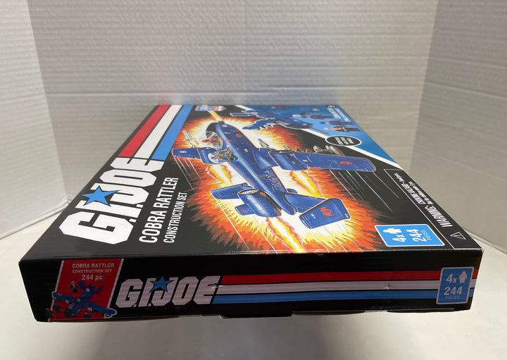 GI Joe Cobra Rattler 244-Pc Construction Set NISB Hasbro 2020