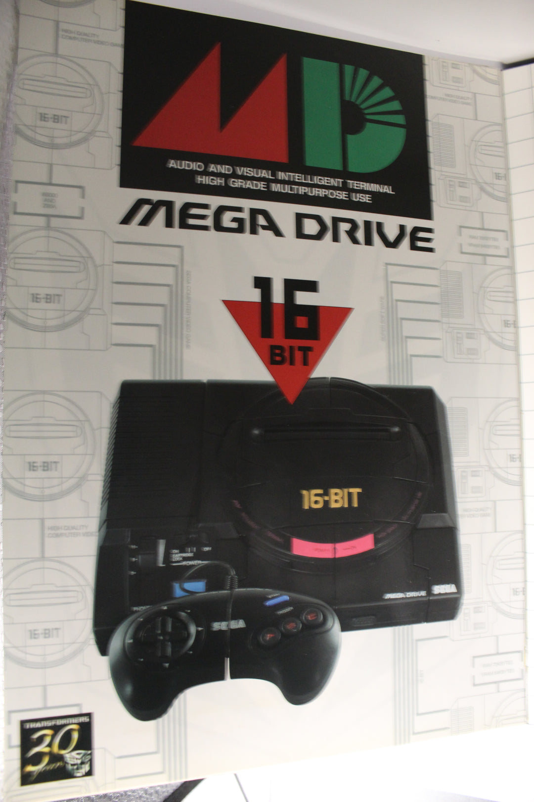 Takura Tomy SEGA Mega Drive Megatron Transformers Figure