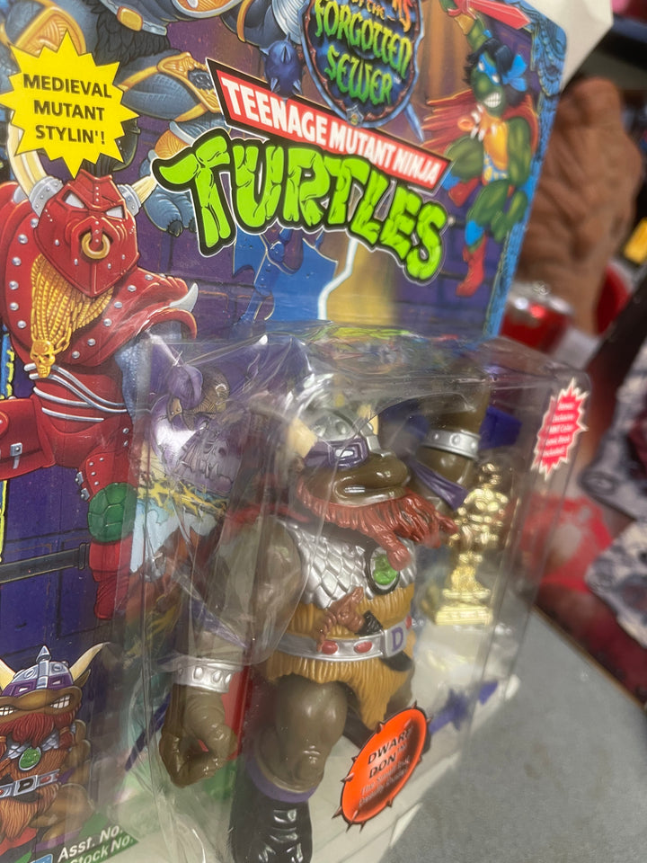 1994 Dwarf Don Donatello TMNT Teenage Mutant Ninja Turtles Carded Vintage figure