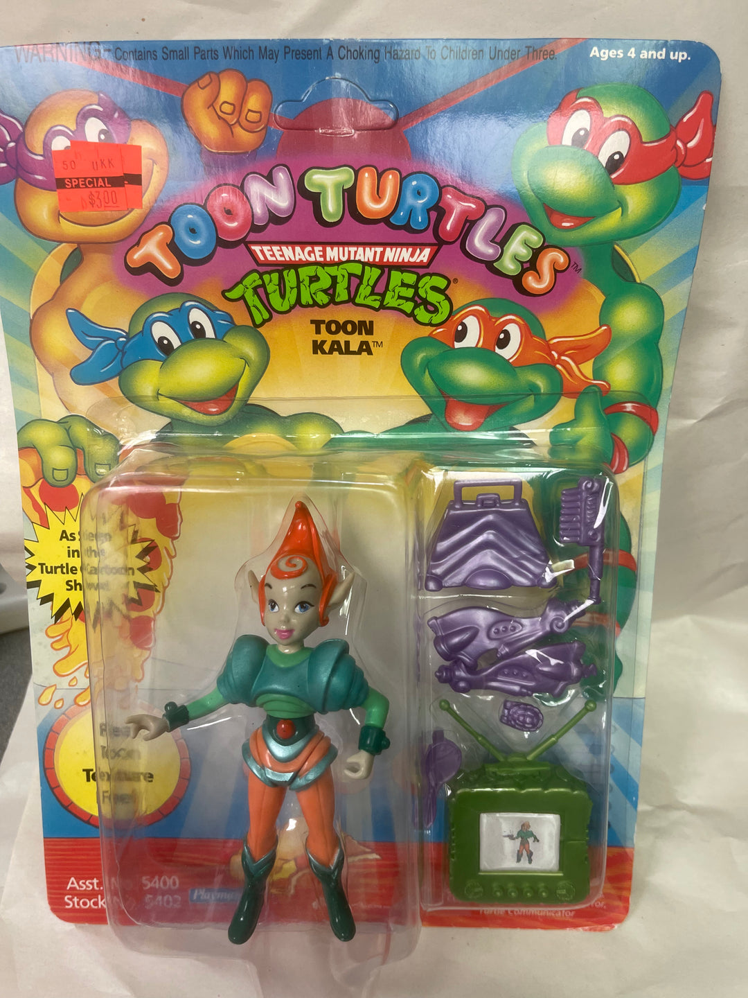 Toon Turtles Toon Kala from 1992 TMNT Teenage Mutant Ninja Turtles