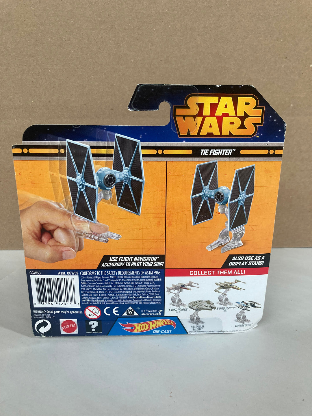 Star Wars Hot Wheels Tie Fighter 2014 Mattel MOC