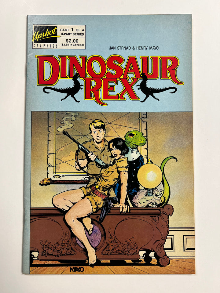 Dinosaur Rex #1 Upshot Graphics  1987 F/VF