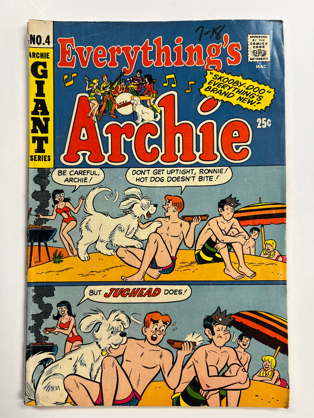 Everything's Archie #4  1969 VG