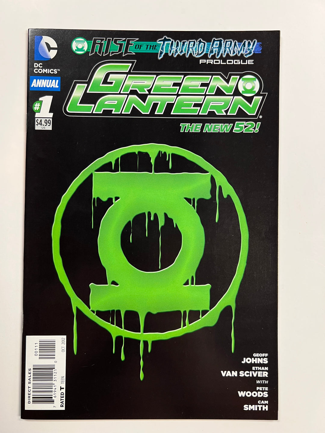 Green Lantern Annual #1 Marvel 2012 VF