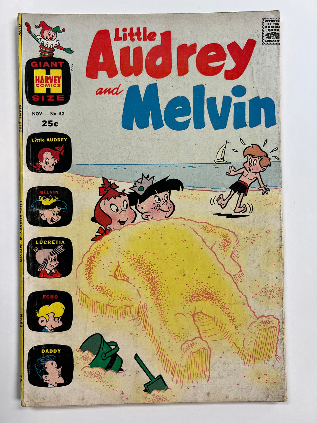 Little Audrey & Melvin #52 Harvey 1971 VG/FN