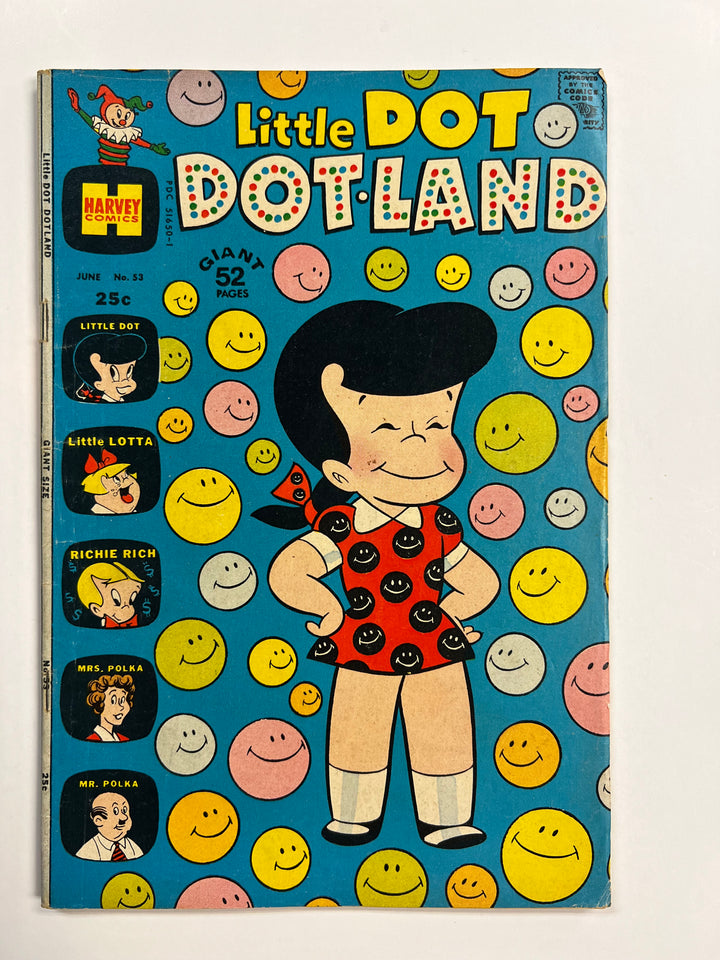 Little Dot Dotland #53 Harvey 1972 F-