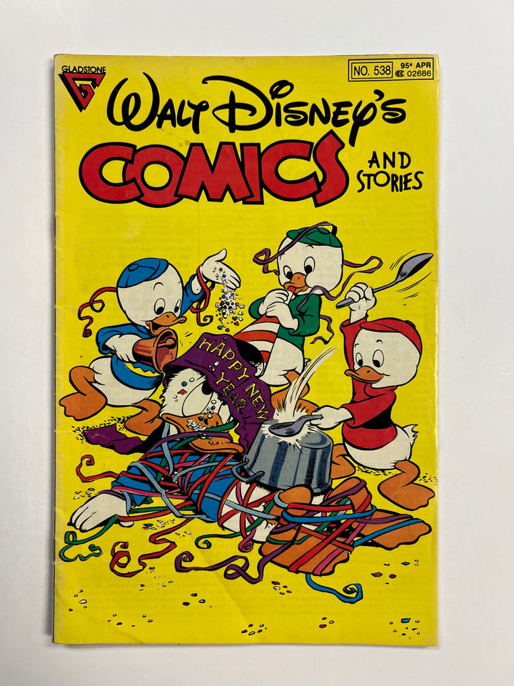 Walt Disney's Comic and Stories #538 Gladstone 1989 VG