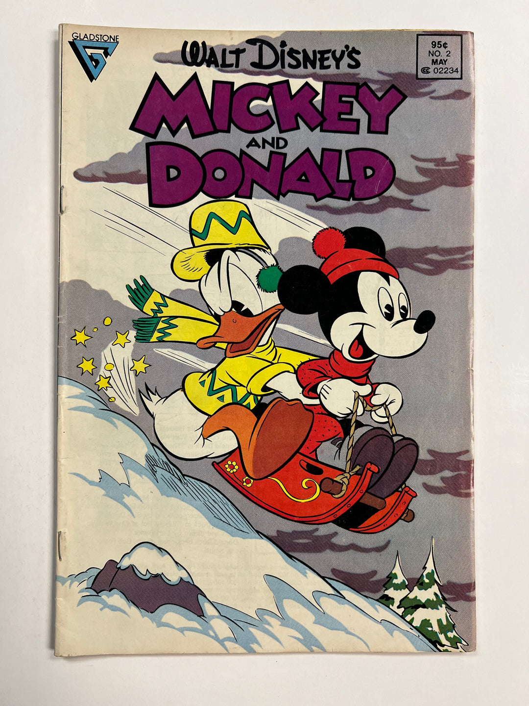 Walt Disney's Mickey and Donald #2 Gladstone 1988 VG