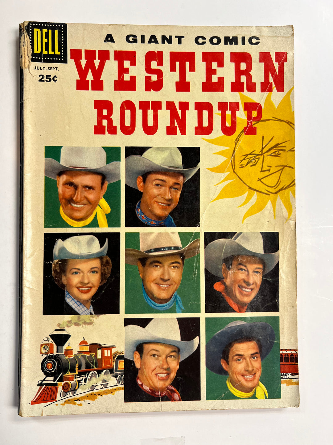 Western Roundup #15 Dell 1956 GD/VG