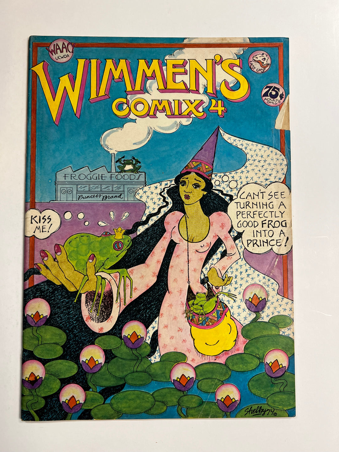 Wimmen's Comix #4 Last Gasp Comics 1974 GD+