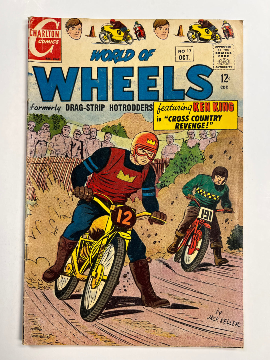 World of Wheels #17 Charlton 1967 VG+