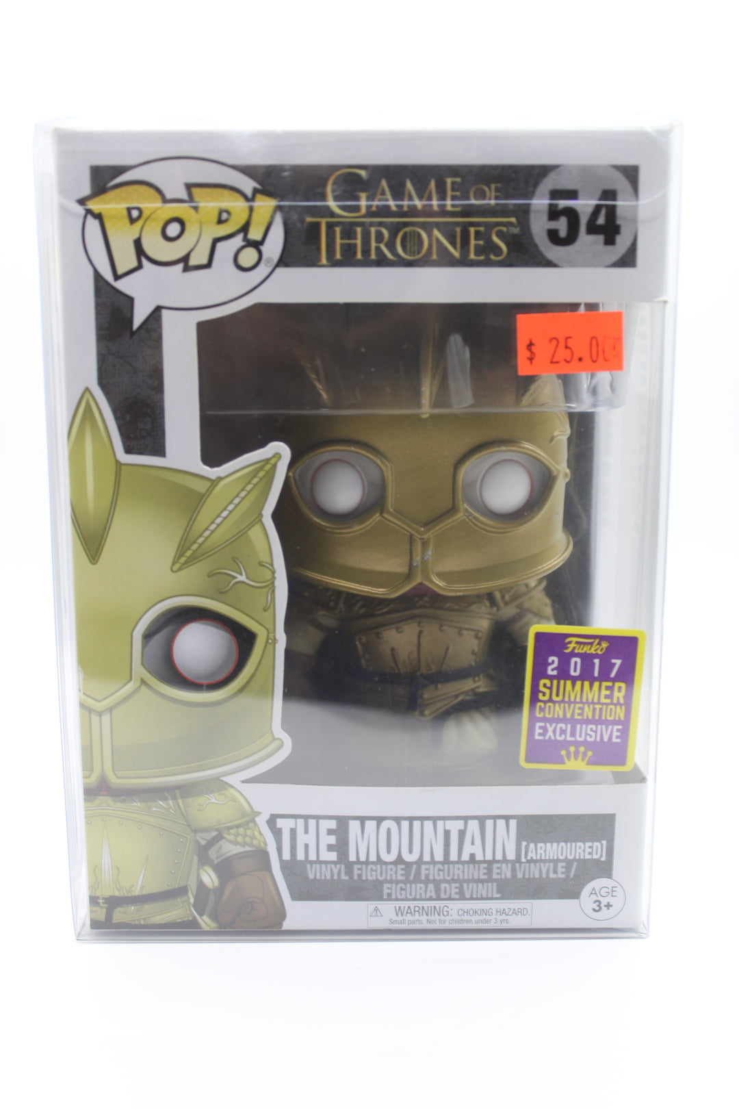 2017 Summer Convention Exclusive The Mountain Funko Pop