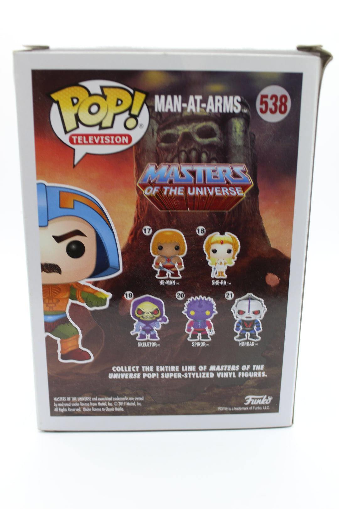 2017 Masters of the Universe Man-At-Arms Funko Pop