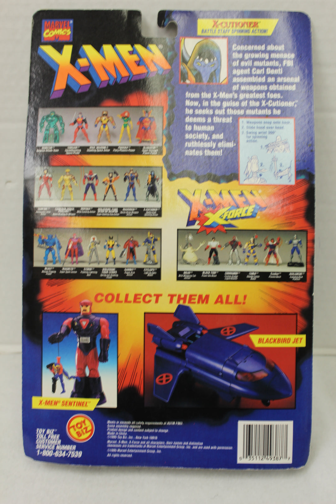 1995 ToyBiz X-Men X-Cutioner