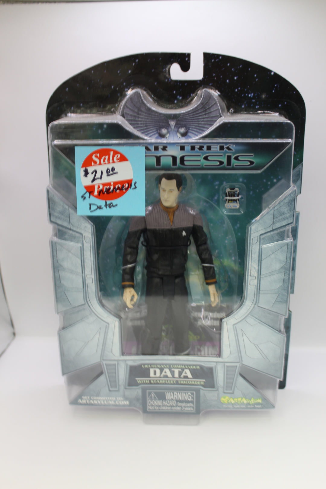 2002 Star Trek Nemesis Lieutenant Commander Data