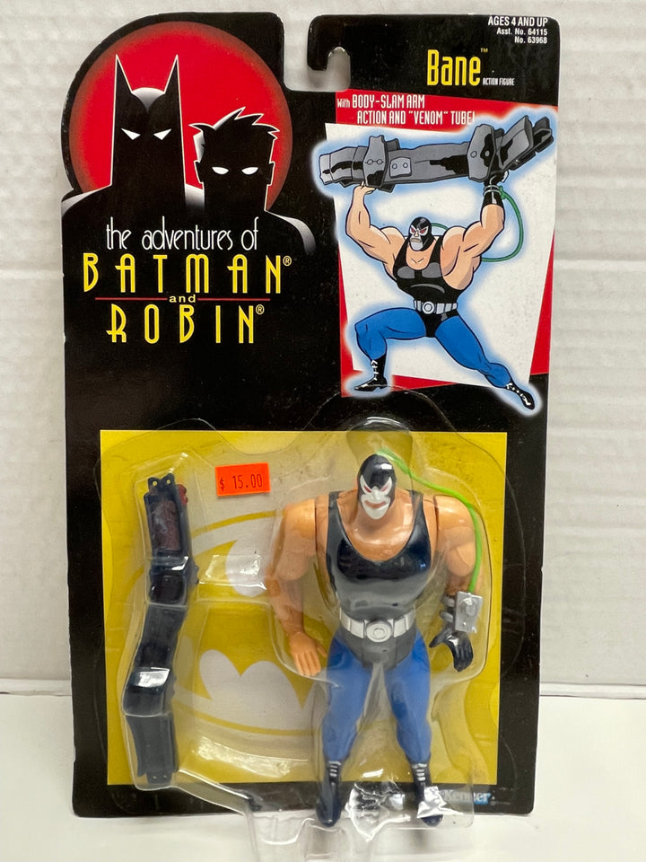The Adventures of Batman & Robin Bane Action Figure w/ Body-Slam Action MOC Kenner 1995